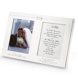 Wedgwood Infinity Double Invite Picture Frame