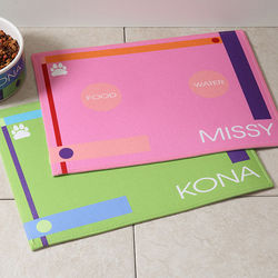 Designer Dining Personalized Meal Mat