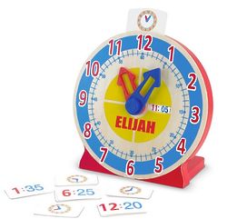 Personalized Turn & Tell Clock