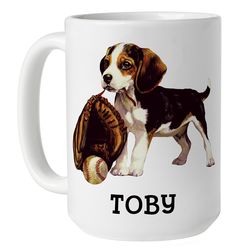 Personalized Beagle Puppy Mug