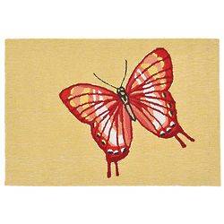 Butterfly Outdoor Rug