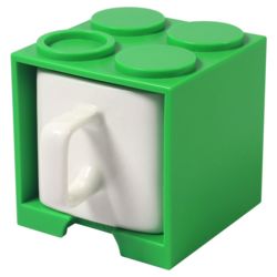 Mini Green Cube Coffee Mug