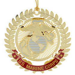United States Marine Corps Emblem Ornament