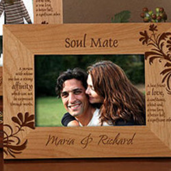 Personalized Soul Mates Picture Frame