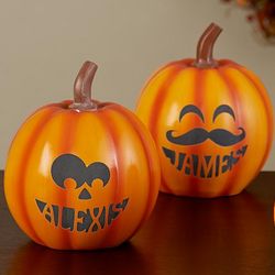 Design Your Own Pumpkin Personalized Table Decor