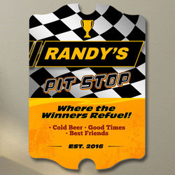 Winners Refuel Personalized Bar Sign