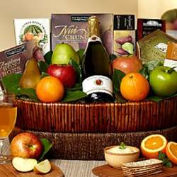 Deluxe Fruit Gift Basket