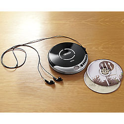 Personal CD Player with Bass Boost