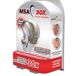 Msa 30X Clamshell Hearing Aid Sound Amplifier