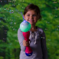 Light-Up Bubble Wand Toy