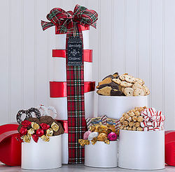 Holly Jolly Christmas Gift Tower