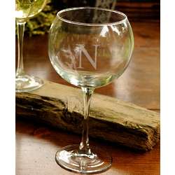 Personalized Red Wine Glass