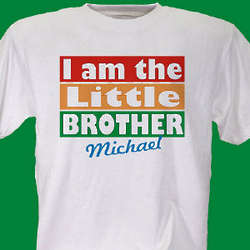 I am the Brother Personalized Youth T-Shirt