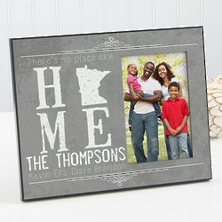 State of Love Personalized Picture Frame