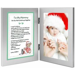 To My Mommy On Our First Christmas Picture Frame and Poem