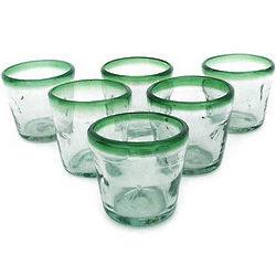 Lime Freeze Juice Glasses