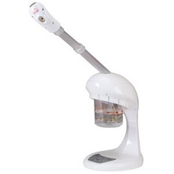 Mini Facial Steamer with Extended Arm & Digital Timer