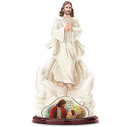 Trust In The Lord Jesus Figurine with Greg Olsen Artwork