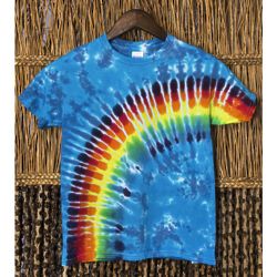 Kid's Rainbow Tie Dye T-Shirt