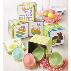5 Easter Cookie Tins