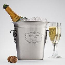 Personalized Chateau Ice Bucket