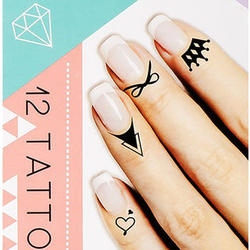 Simply Stated Nail Cuticle Tattoos