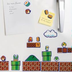 Super Mario Brothers Create A Scene Refrigerator Magnets