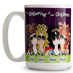 Gathering of Goddesses Personalized Mug