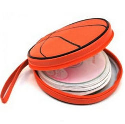 24 Disc CD Basketball Shaped Carrying Case