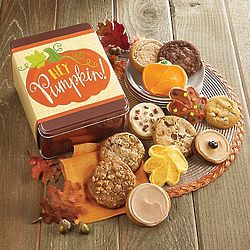 Hey Pumpkin Fall Cookies Gift Tin