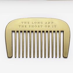 The Long And Short Of It Beard Comb