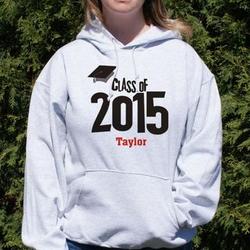 Personalized Graduation Cap Class Of Hooded Sweatshirt