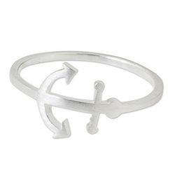 Anchor of Hope Sterling Silver Ring