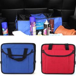 Car Trunk Collapsible Grocery Storage Bag Organizer