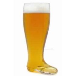 Hand-Blown 2 Liter German Beer Boot