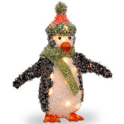 Pre-Lit 18" Penguin Christmas Decoration