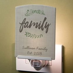 Personalized Cozy Home Night Light