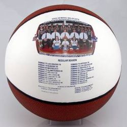 Personalized Full Size Basketball Photo Ball Coach Trophy