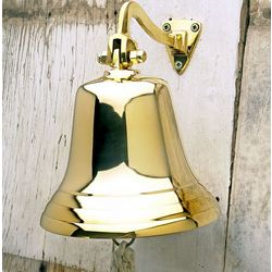 Polished Brass Ship's Bell