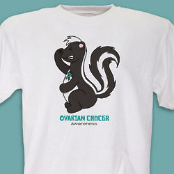 Ovarian Cancer Stinks Awareness T-Shirt