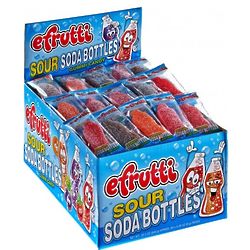 eFrutti Gummy Sour Soda Bottles - 80 Count Display Box