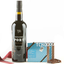 Port and TCHO Chocolates Gift Set
