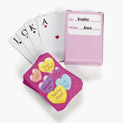 Mini Valentine Exchange Playing Cards