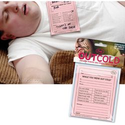 Out Cold Memo Pad