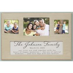 Personalized Loving Memories 3-Picture Frame
