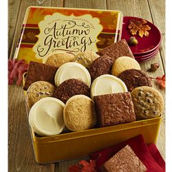 Autumn Greetings Gluten-Free Cookie Gift Tin