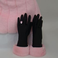 Hostess Faux Fur Dishwashing Gloves