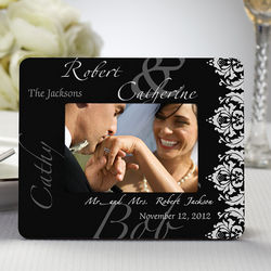 Personalized Wedding Couple Mini Picture Frame Favors