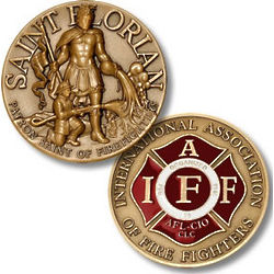 St. Florian Coin For Firefighters