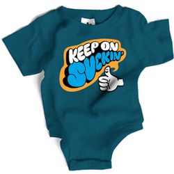 Keep On Suckin' Baby Snapsuit